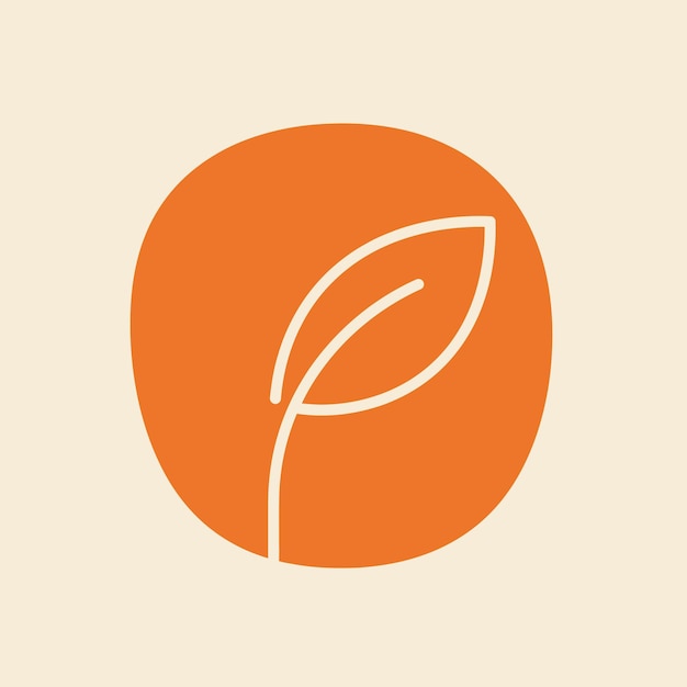 Logotipo de la hoja Eco
