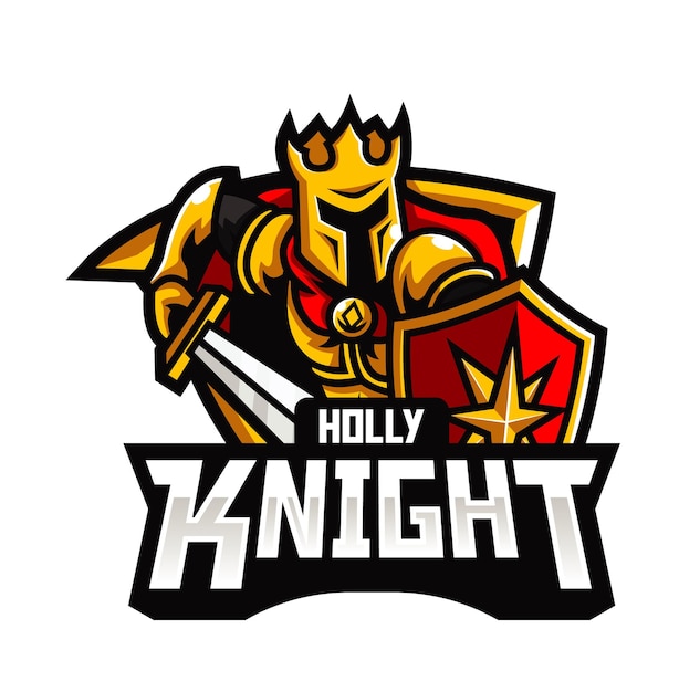 El logotipo de Holly Knight Esports