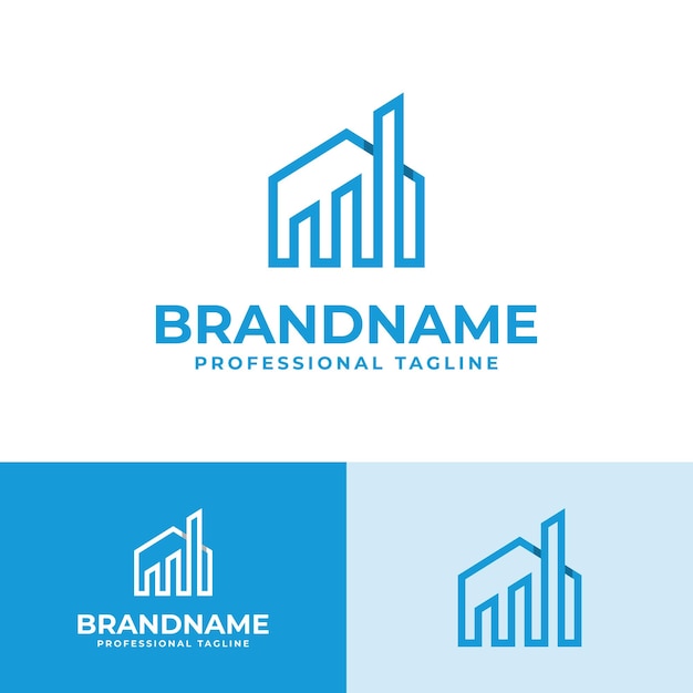 Logotipo de Home Financial adecuado para cualquier negocio relacionado con Home key Financial and Investment