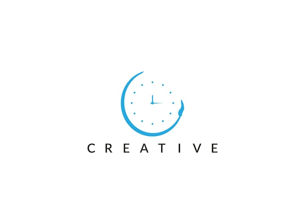 el logotipo de la hora