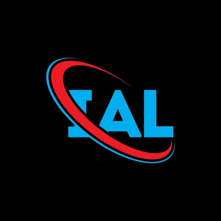 Vector logotipo ial ial letra ial diseño de logotipo ial iniciales ial logotipo vinculado con círculo y mayúscula logotipo monograma ial tipografía para negocios de tecnología y marca inmobiliaria