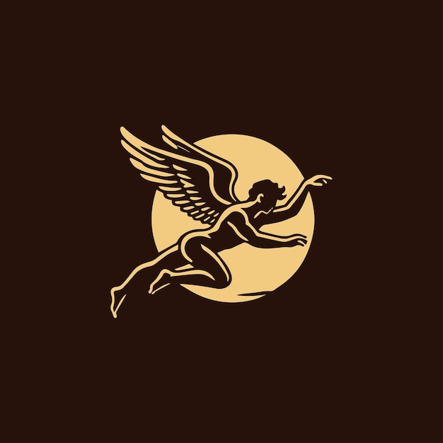 El logotipo del Ícaro griego