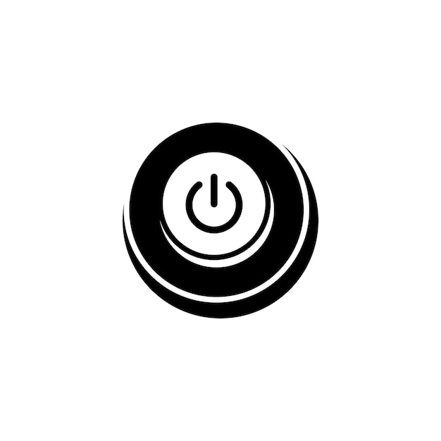El logotipo del icono del botón