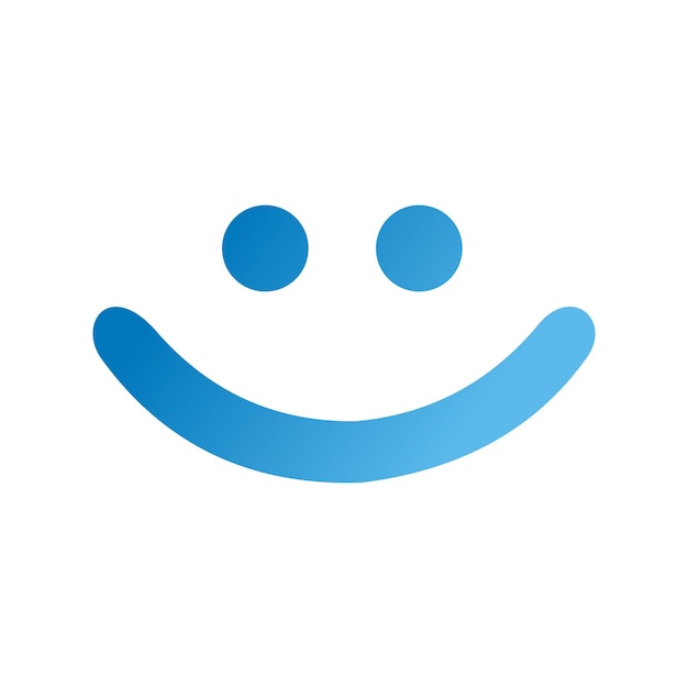 El logotipo del icono de Happy Smiley Face