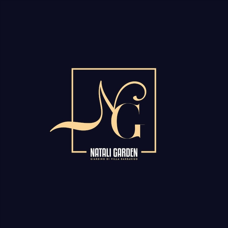 El logotipo del icono de la letra del alfabeto Gn NG GN Logotipo Emblema Monograma Letras monograma icono del logotipo NGGNG y N