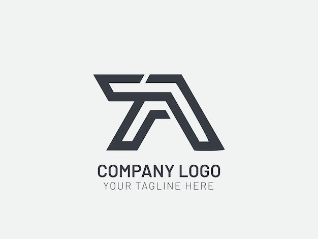 Logotipo del icono de letra del alfabeto N