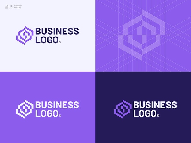 Logotipo del icono de letra del alfabeto S
