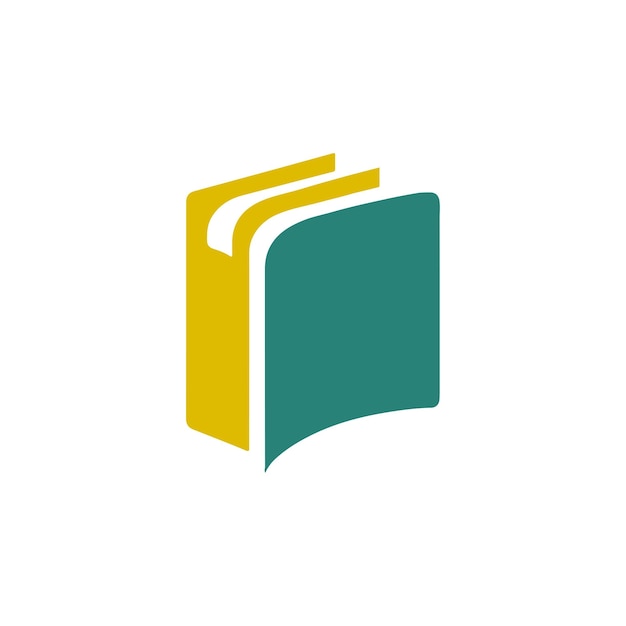 Logotipo del icono del libro