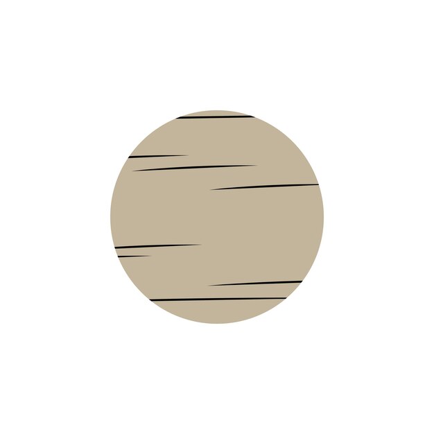 Logotipo de icono de madera gratis
