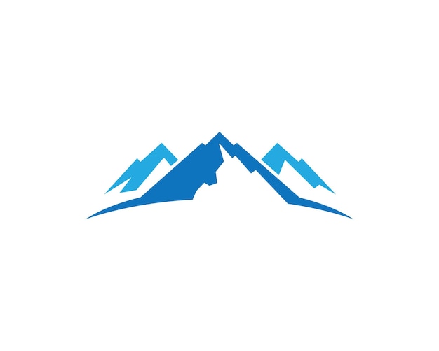 Logotipo de icono de montaña