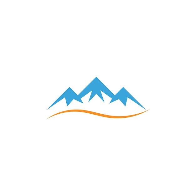 Logotipo de icono de montaña
