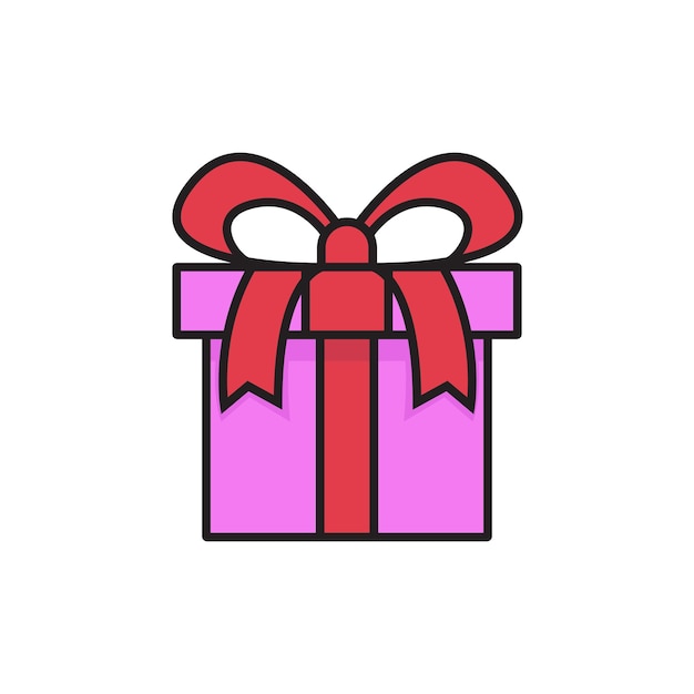 logotipo del icono de regalo