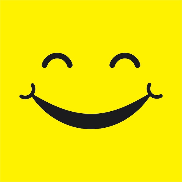 Vector logotipo de icono de sonrisa y vector de símbolo