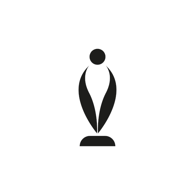 El logotipo de la identidad de visual yoga