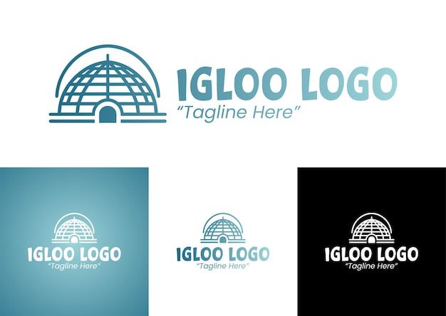 El logotipo del iglú