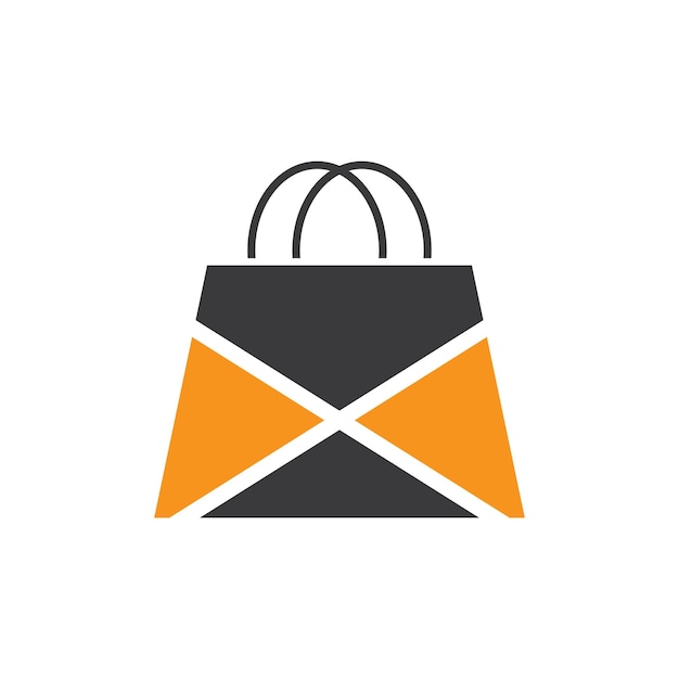 Logotipo de ilustración de bolsa de compras