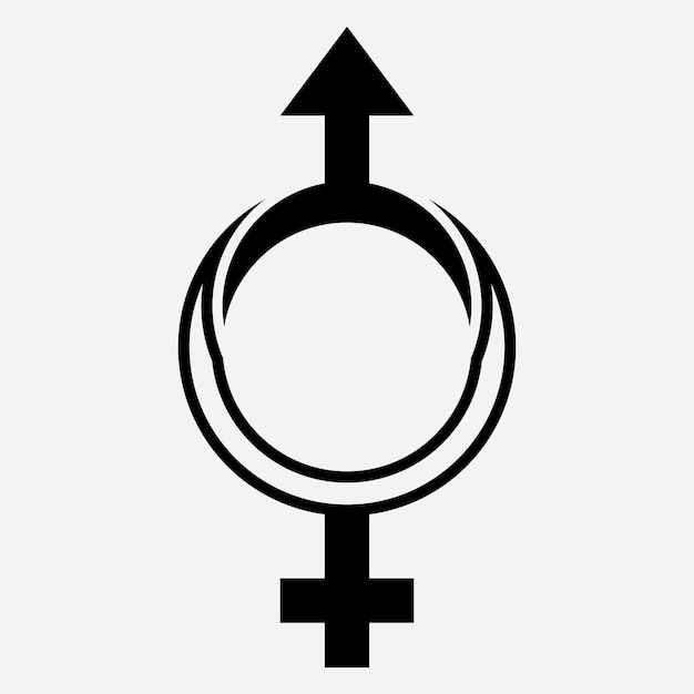 Logotipo de ilustración de género