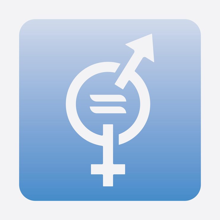 Vector logotipo de ilustración de género