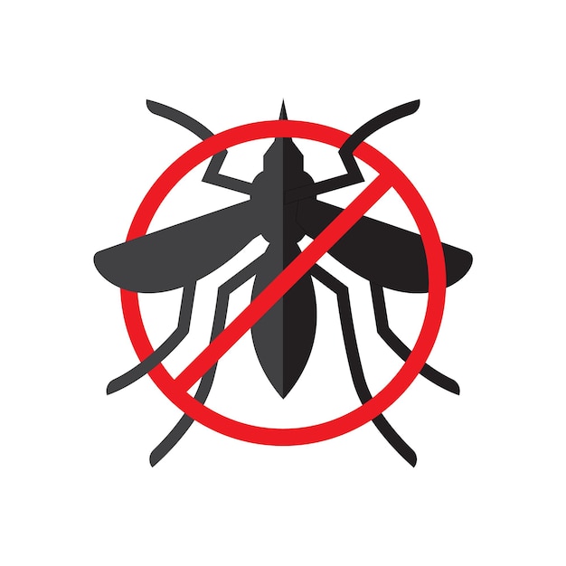 Logotipo de ilustración vectorial del día mundial de la malaria