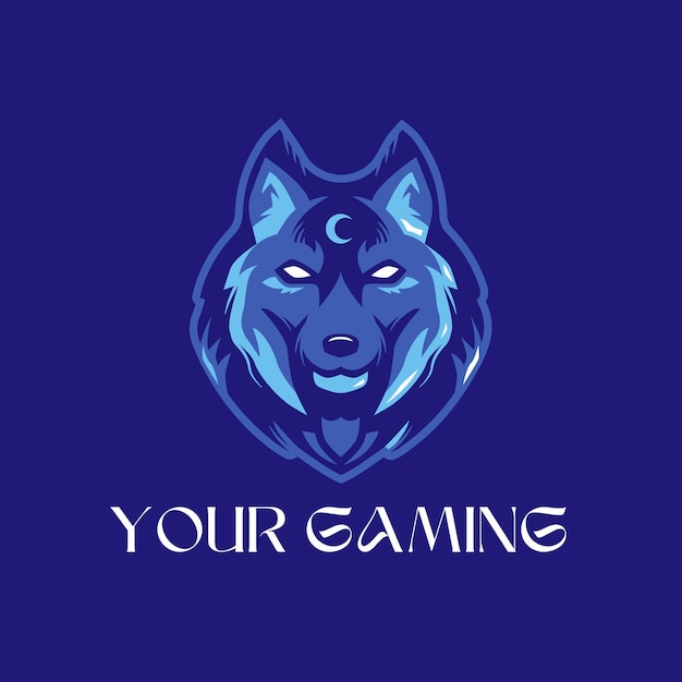 Logotipo ilustrado de Bold Wolf Gaming