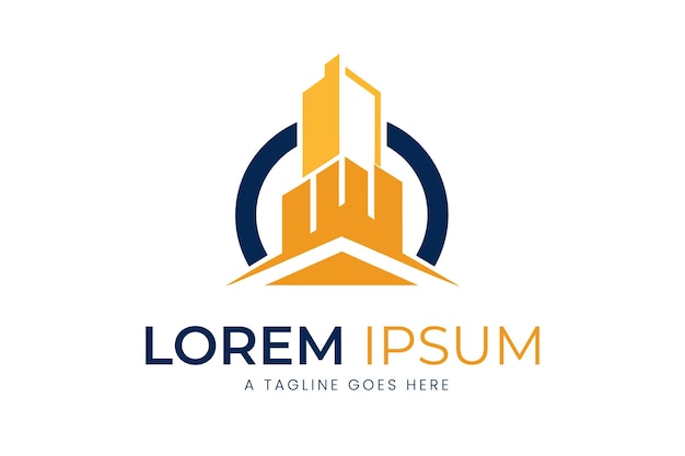 un logotipo para una imagen de un edificio que dice quot lg quot
