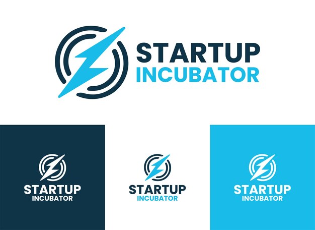 El logotipo de la incubadora de startups