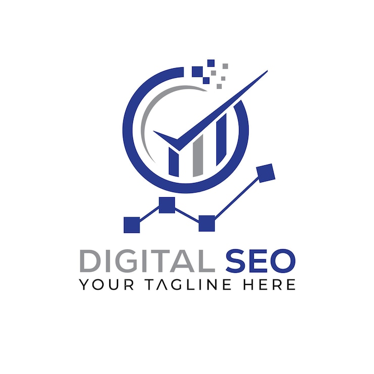 Vector un logotipo para información digital que dice digital