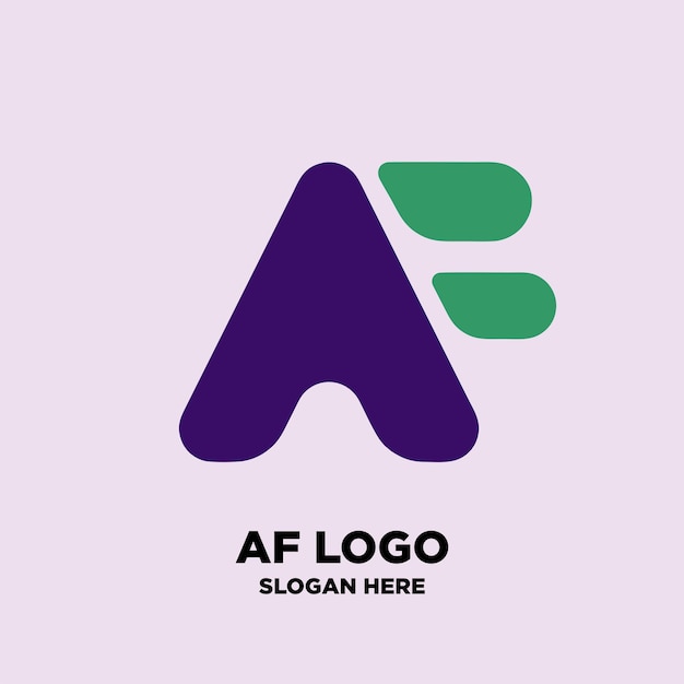 Logotipo inicial de AF