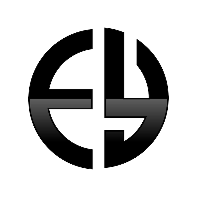 El logotipo inicial de EY en forma de círculo