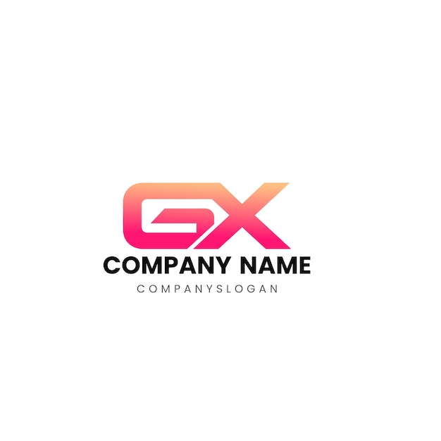 El logotipo inicial de GX