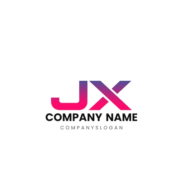 El logotipo inicial de JX
