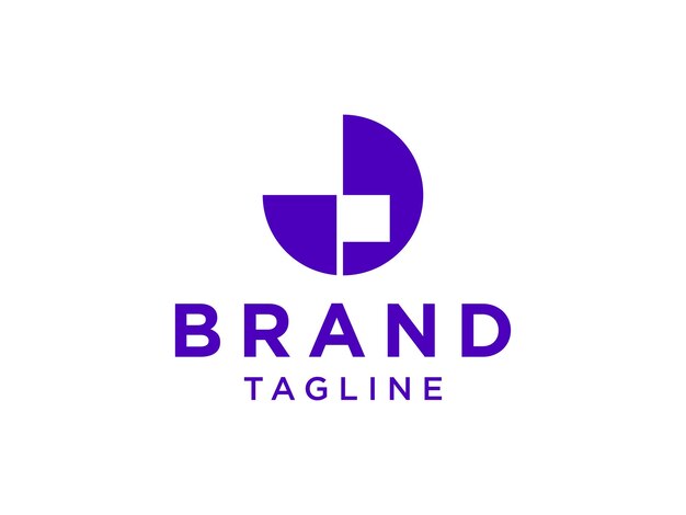 Logotipo inicial de la letra J. Estilo de recorte de forma azul aislado sobre fondo blanco.