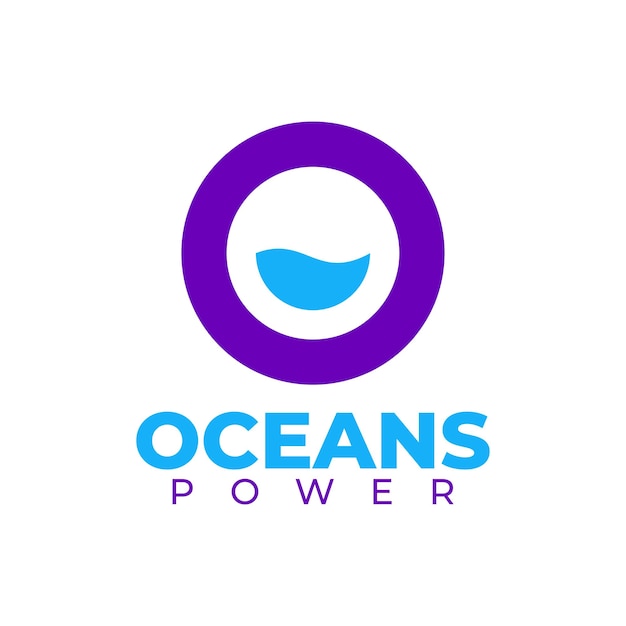 Logotipo inicial de letra O simple para empresa y negocio