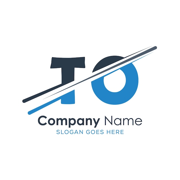 logotipo inicial del monograma con diseño de estilo de letra