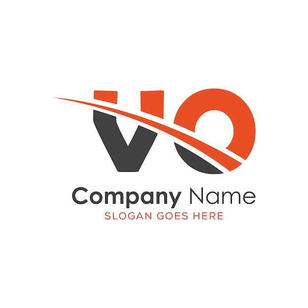 logotipo inicial del monograma con diseño de estilo de letra