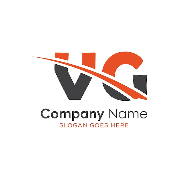 logotipo inicial del monograma con diseño de estilo de letra