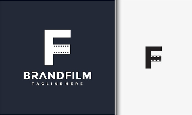 logotipo inicial de la película de la película F