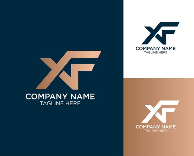 El logotipo inicial de XF