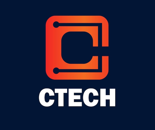 Logotipo de inicio de tecnología