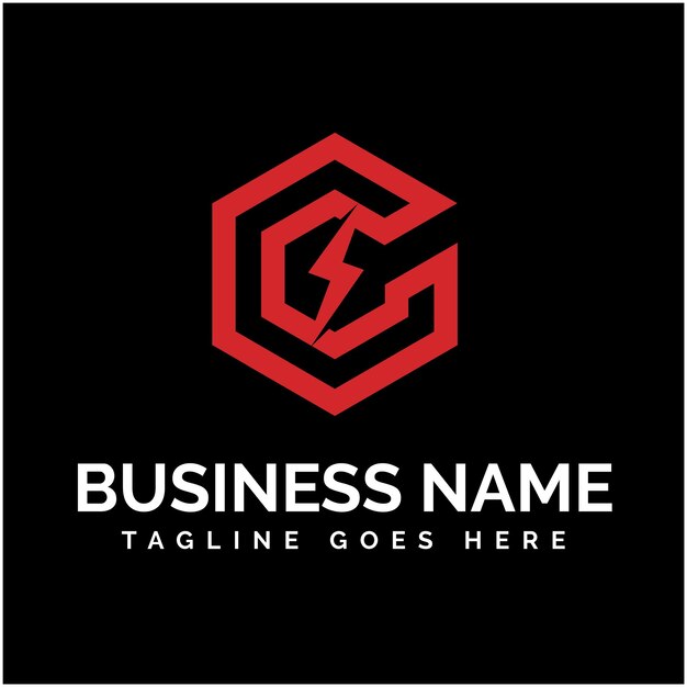 El logotipo INITIAL C MINIMALIST CREATIVE CC