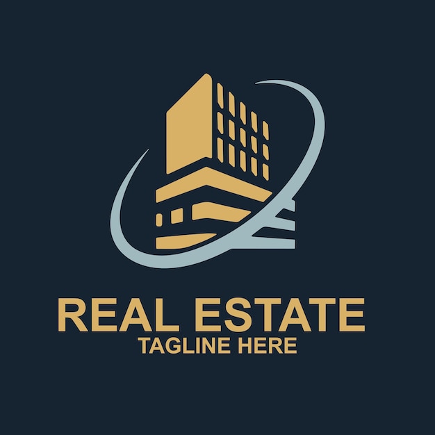 logotipo inmobiliario y logotipo de la empresa