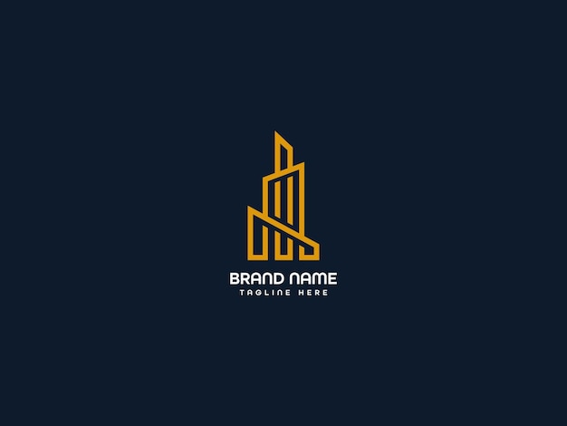 logotipo inmobiliario mínimo