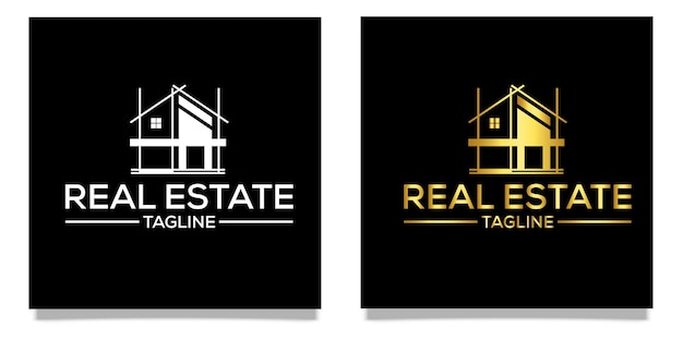 Logotipo inmobiliario.