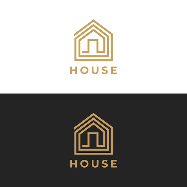 logotipo de un inmueble o una casa