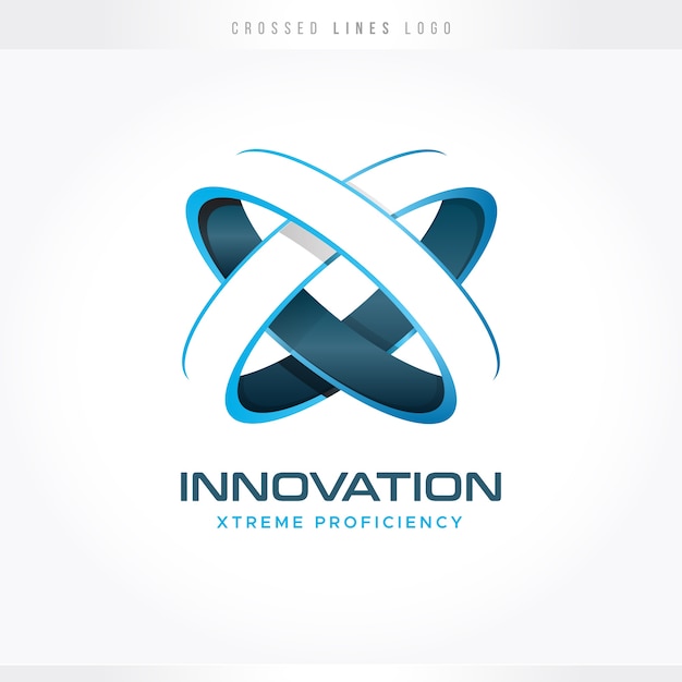 Logotipo de innovación y tecnología