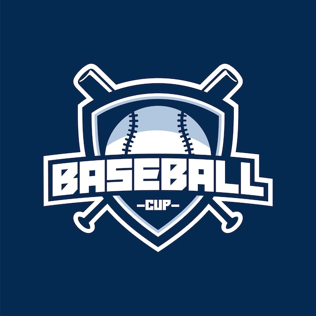 Logotipo de la insignia de béisbol