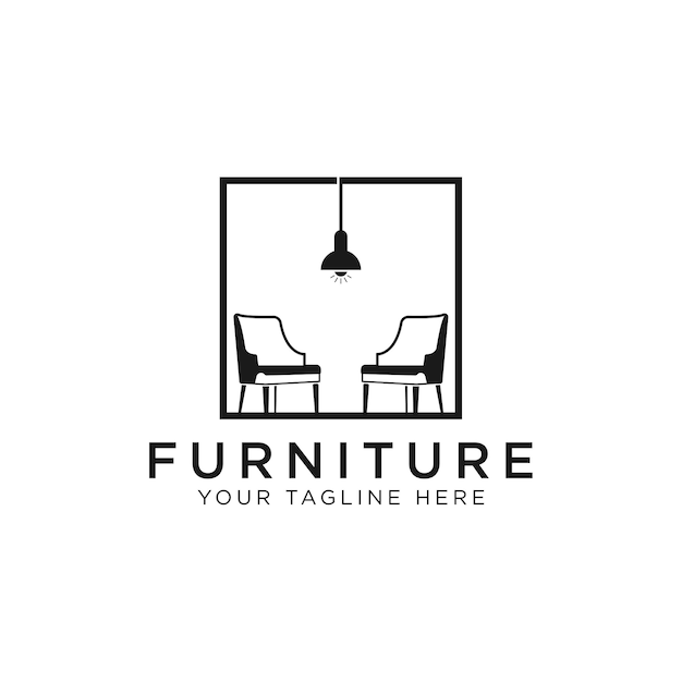 Logotipo interior de muebles