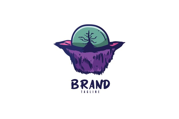 Logotipo de la isla flotante