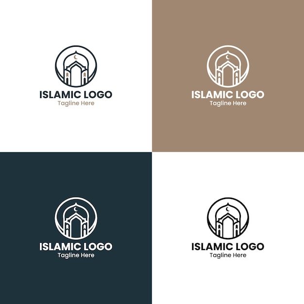 El logotipo islámico