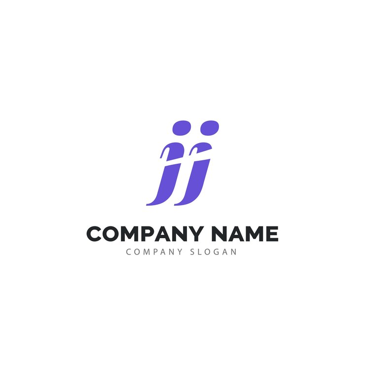 Vector logotipo jj